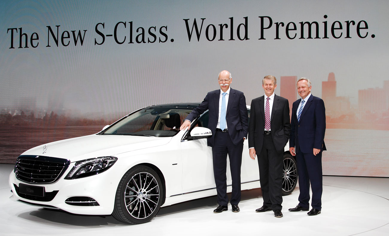 Weltpremiere Mercedes S-Klasse Hamburg