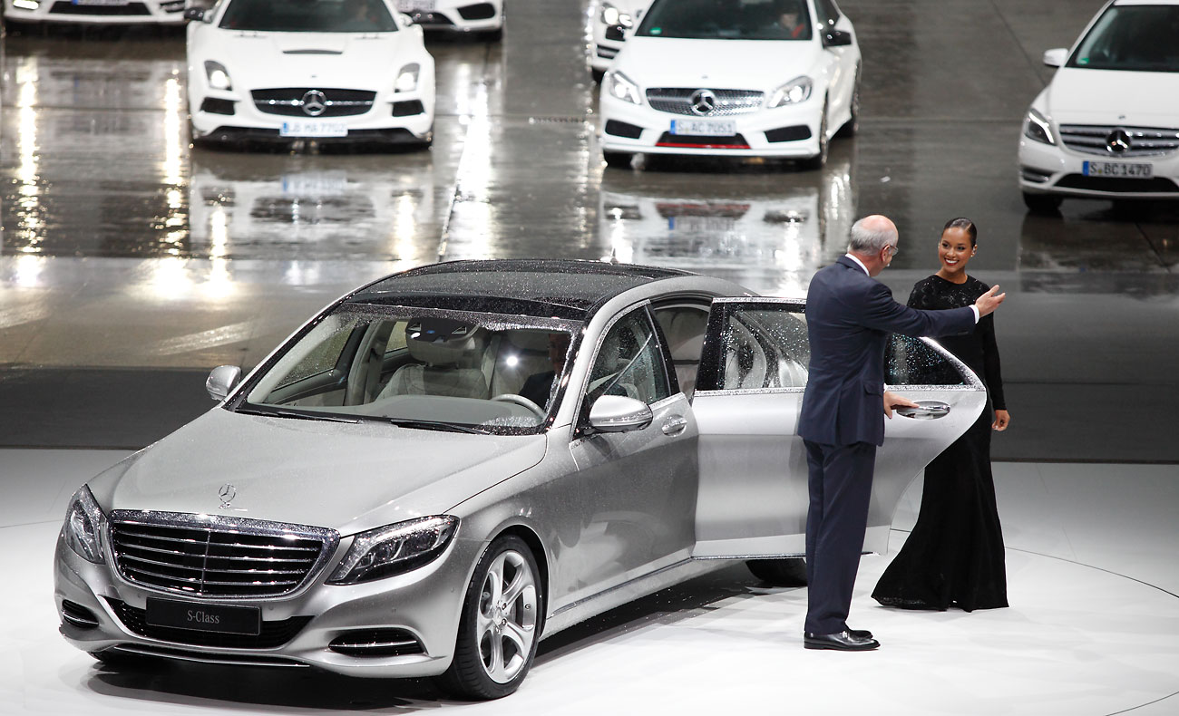 Weltpremiere Mercedes S-Klasse Hamburg