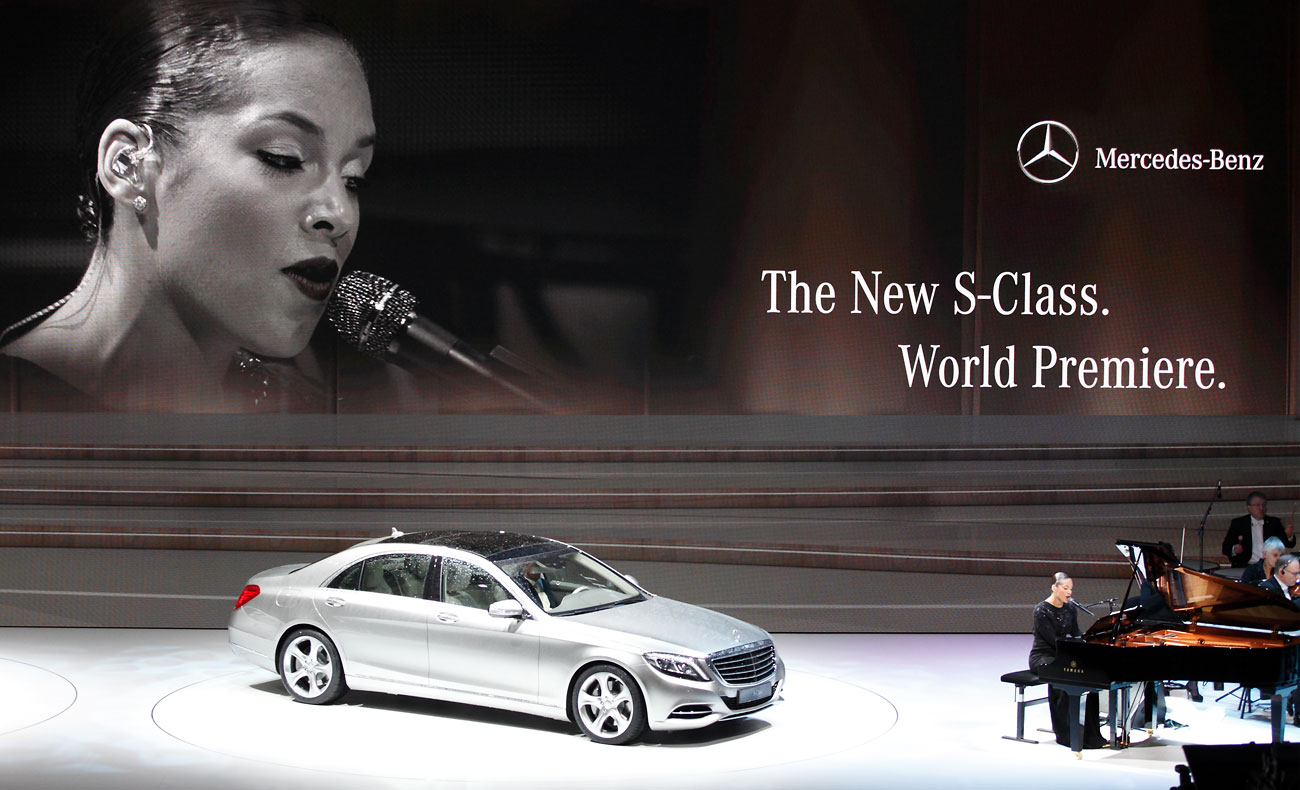 Weltpremiere Mercedes S-Klasse Hamburg