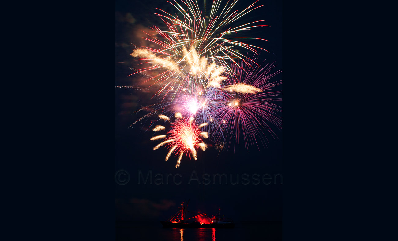 Feuerwerk-Fotografie-Sylt