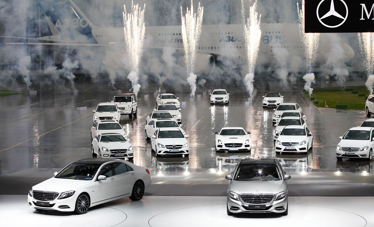 Weltpremiere Mercedes S-Klasse Hamburg